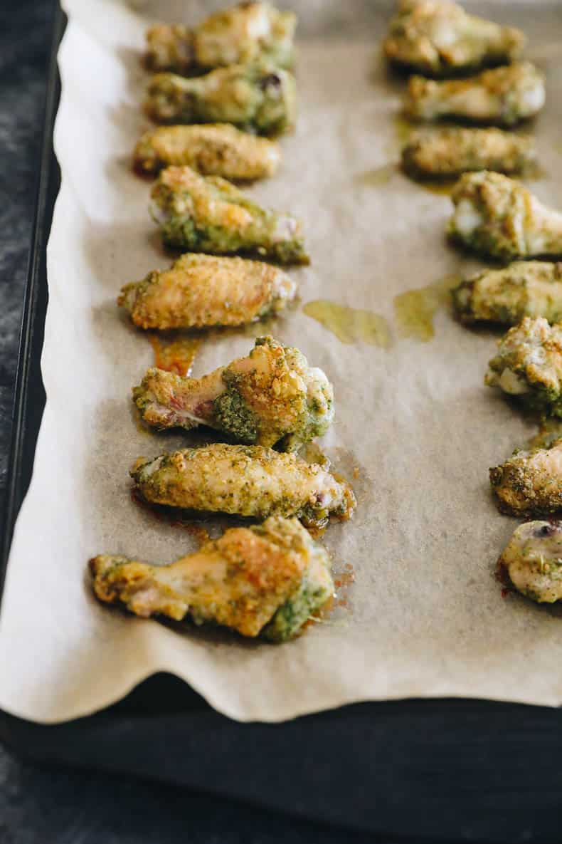baked thai chicken wings